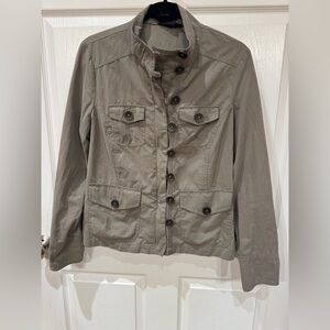 Tribal Utility Jacket - Taupe